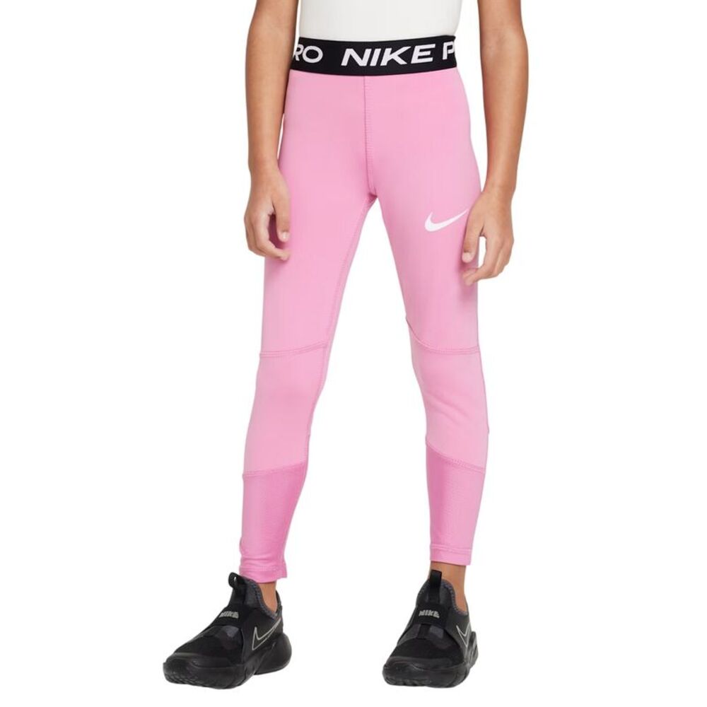 Nike Childrens/Kids Pro Leggings / Flamingo Pink
